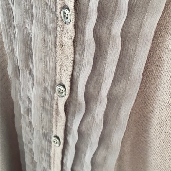 Ann Taylor Cardigan with Ruffle detail - Picture 2 of 5